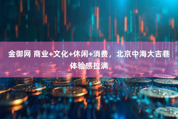 金御网 商业+文化+休闲+消费，北京中海大吉巷体验感拉满